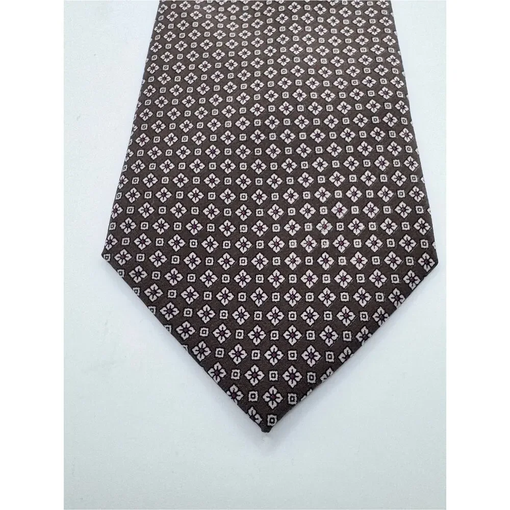 Vintage Aquascutum Italy Necktie Designer Men's Classic Formal Neck Tie